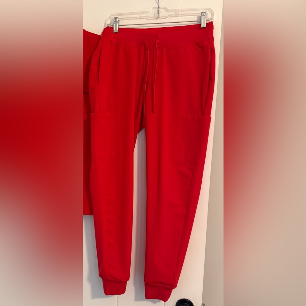 Mandala Vibrant Red Jogger Pants XS (can be bundled)